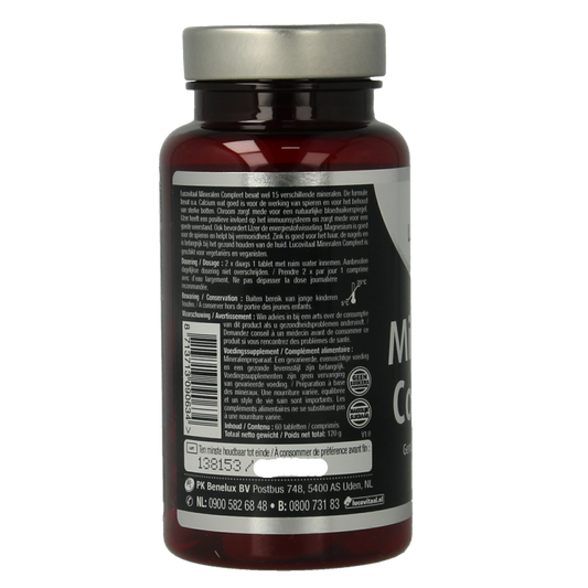 Lucovitaal Mineralen compleet 60 Tabletten