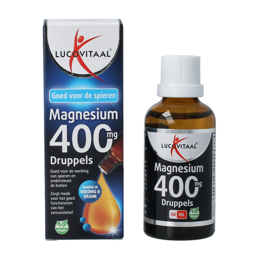 Lucovitaal Magnesium 400mg druppels 50 Milliliter