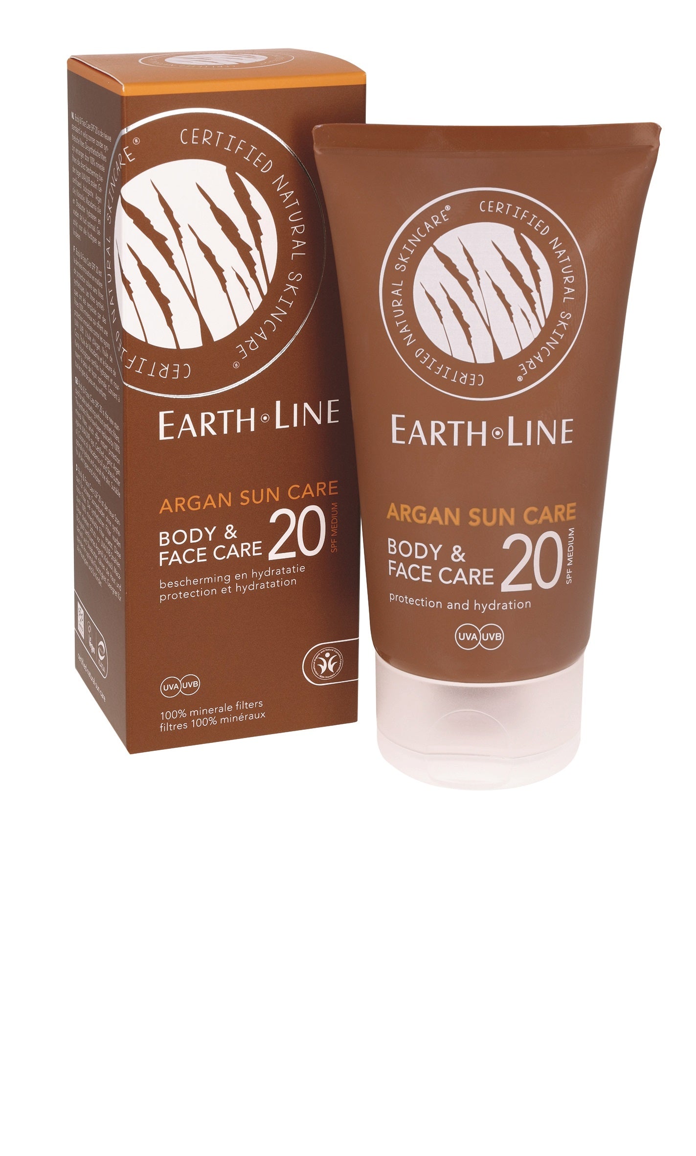 Earth Line Argan sun face en body 150 Milliliter