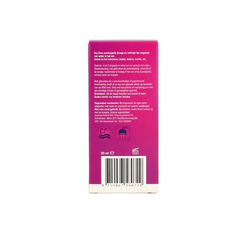 Get Plugged Dry ears 30 Milliliter