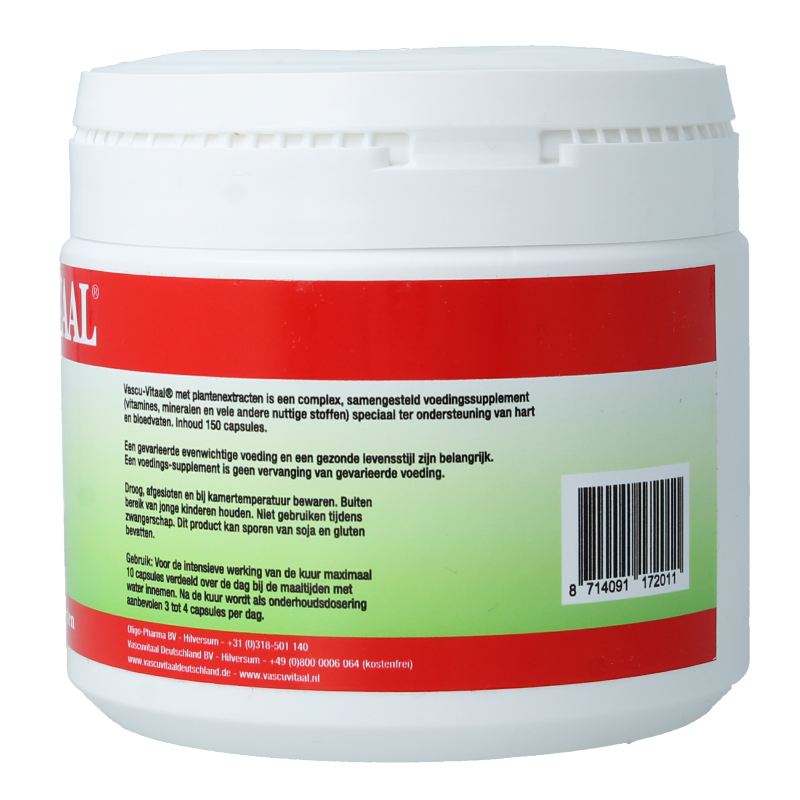 Vascu Vitaal Plantenextracten 150 Capsules