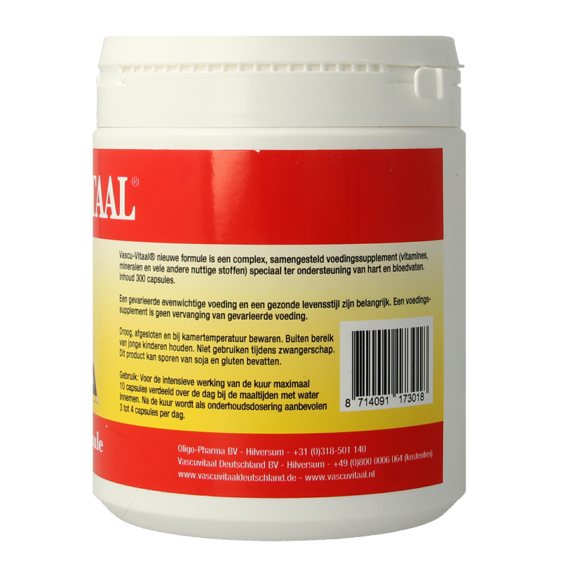 Vascu Vitaal Nieuwe formule 300 Capsules