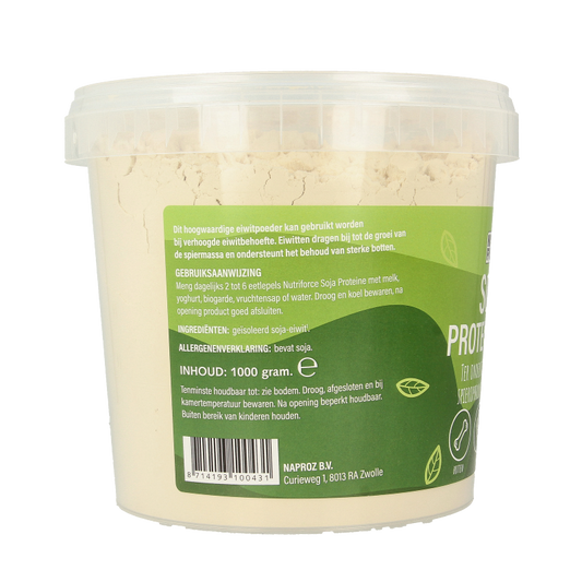 Nutriforce Soja proteine 95% 1 Kilogram