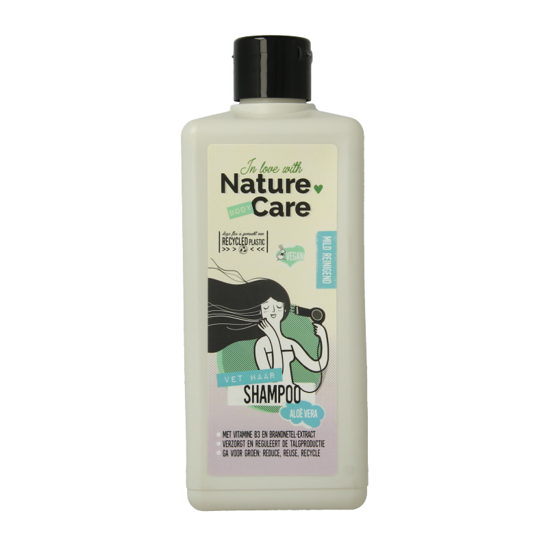 Nature Care Shampoo vet haar 500 Milliliter