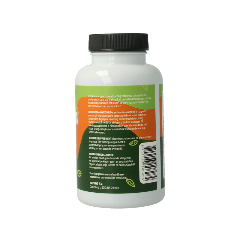Nutriforce Testosteron support 60 Vegetarische capsules