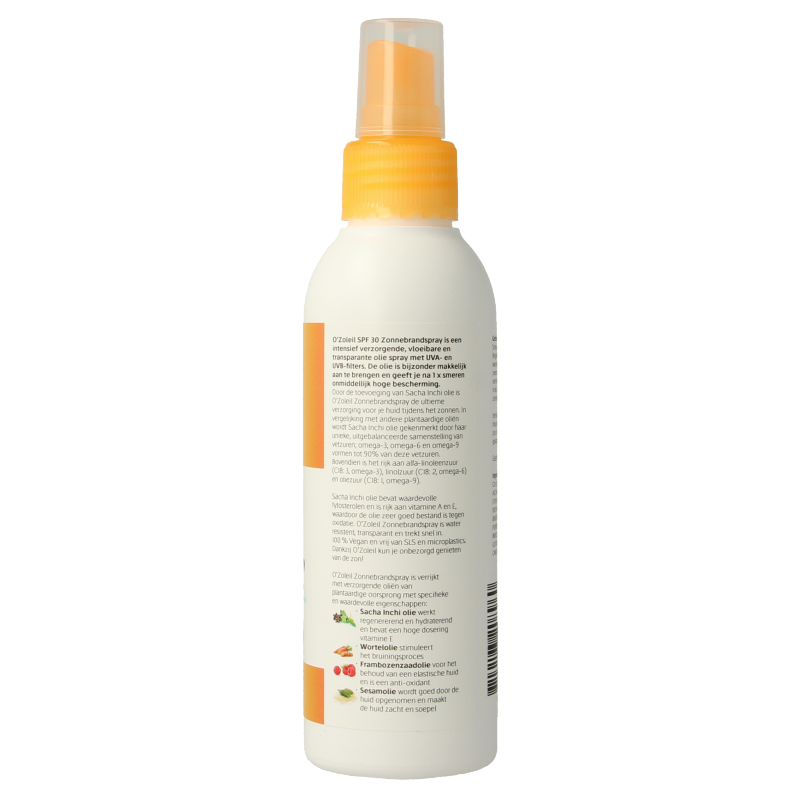 O' Zoleil Zonnebrandspray SPF30 125 Milliliter