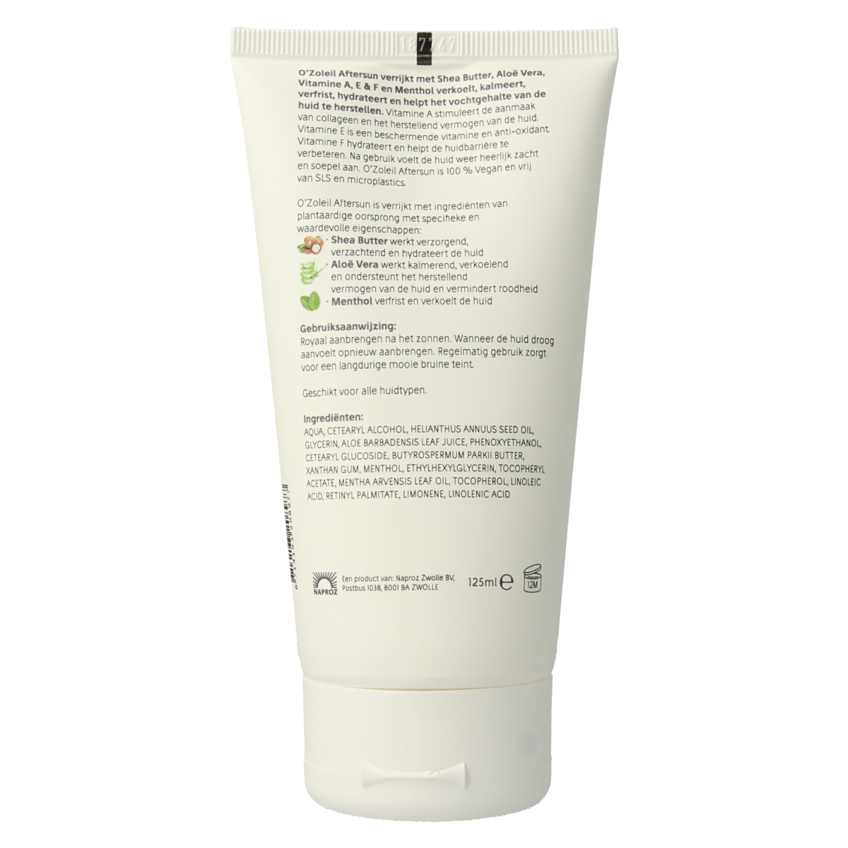 O' Zoleil Aftersun 125.00 Milliliter