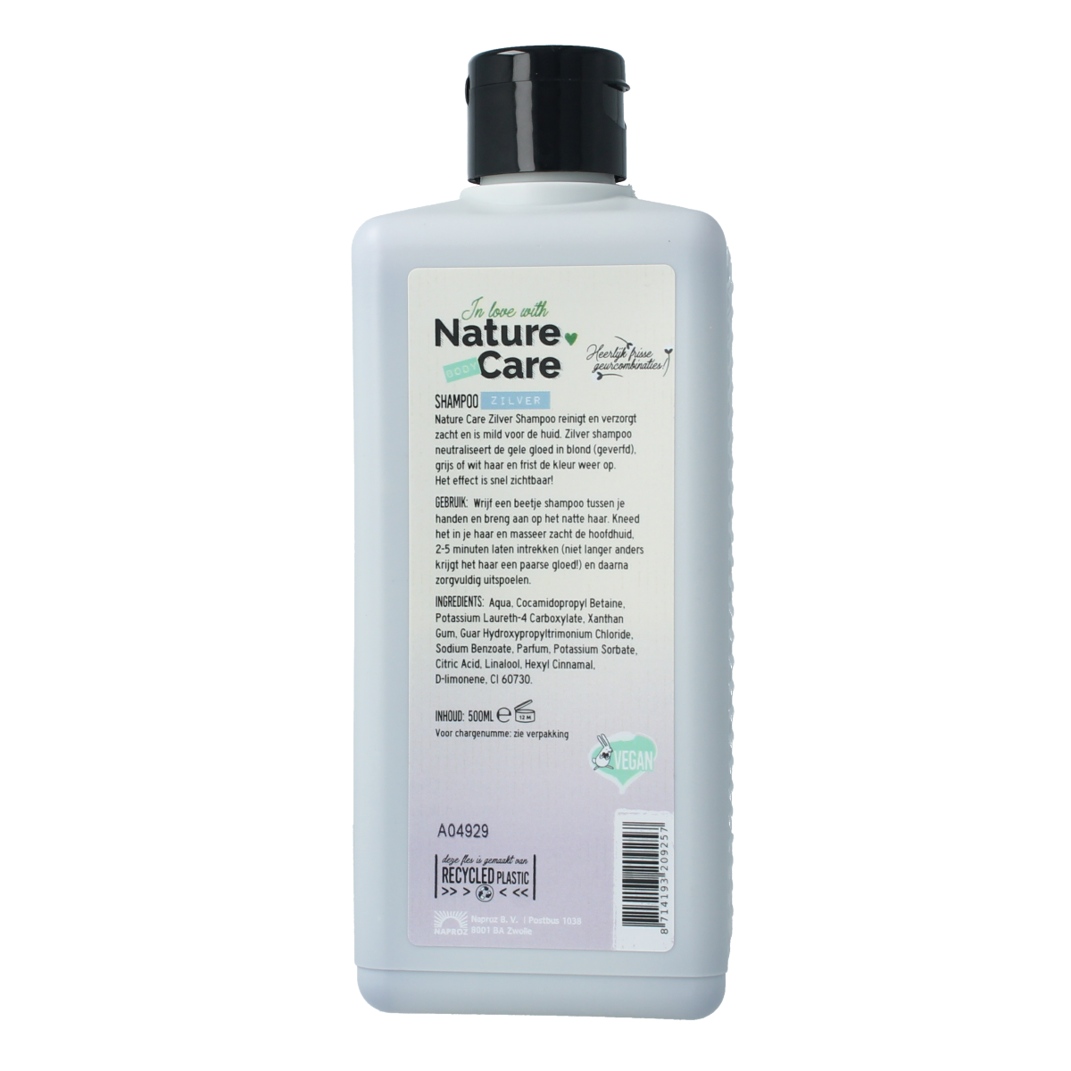 Nature Care Shampoo zilver 500.00 Milliliter