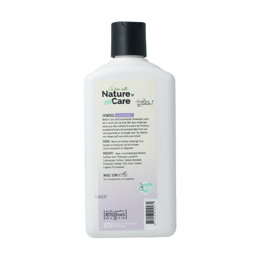 Nature Care Showergel lavendel 500.00 Milliliter