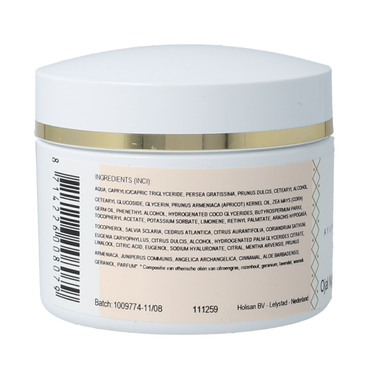Holisan Kapha night cream devi 50.00 Milliliter