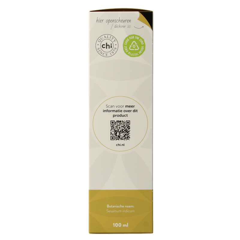 Chi Sesamzaad olie bio 100 Milliliter