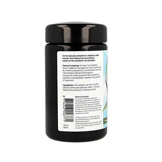 Chi Spirulina 500mg tabletten bio 190 Tabletten