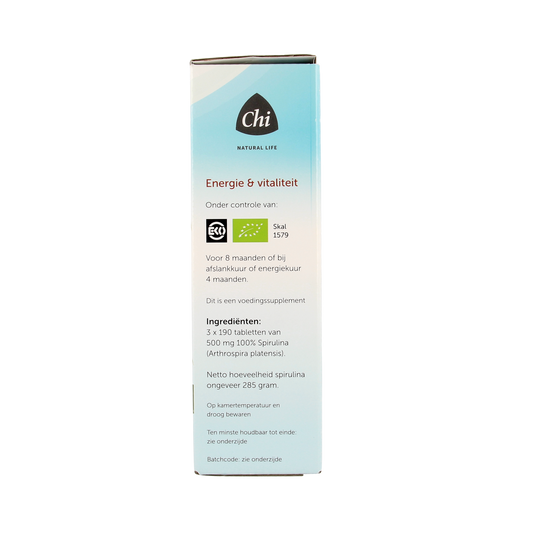 Chi Spirulina navul bio 570.00 Tabletten