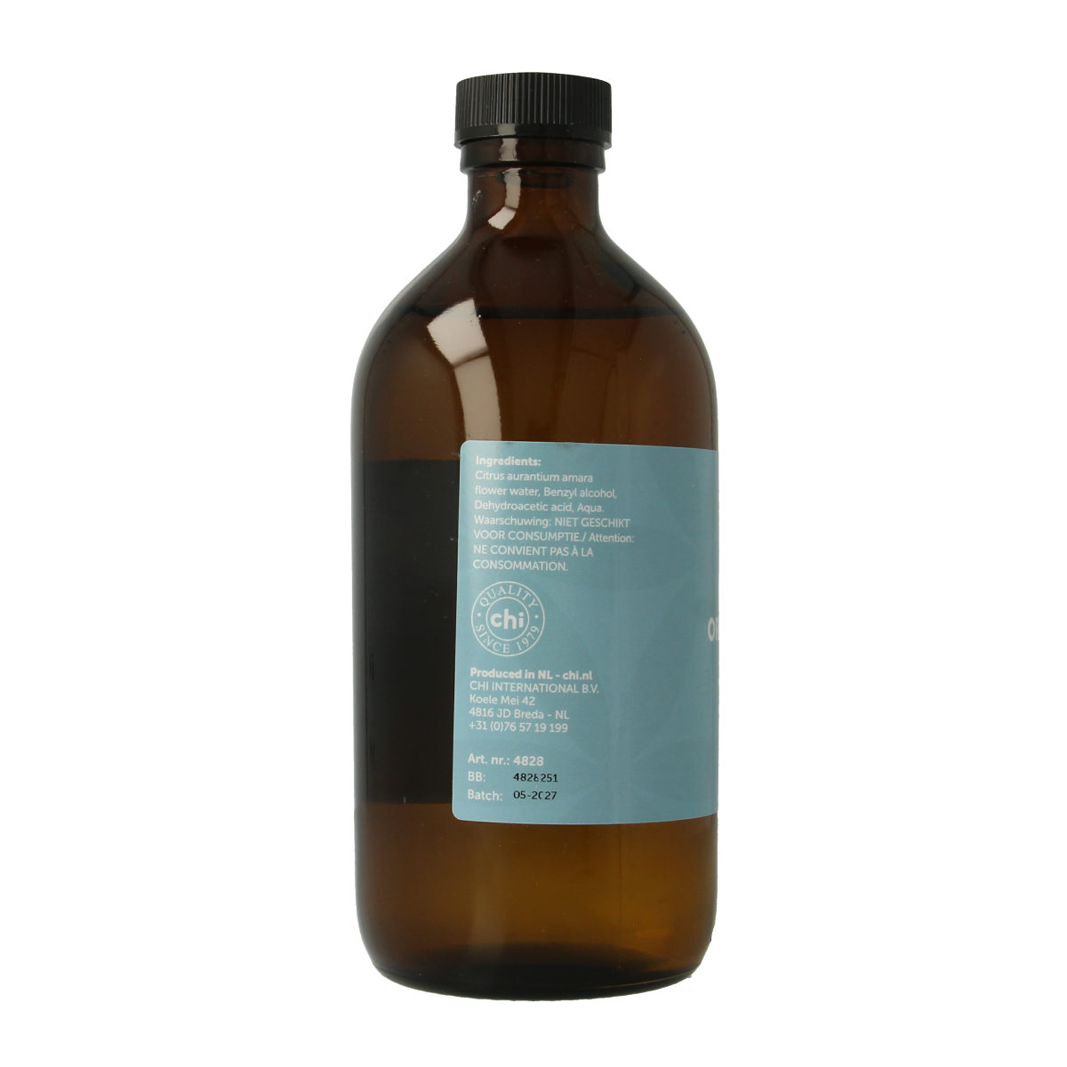 Chi Oranjebloesem hydrolaat eko 500.00 Milliliter