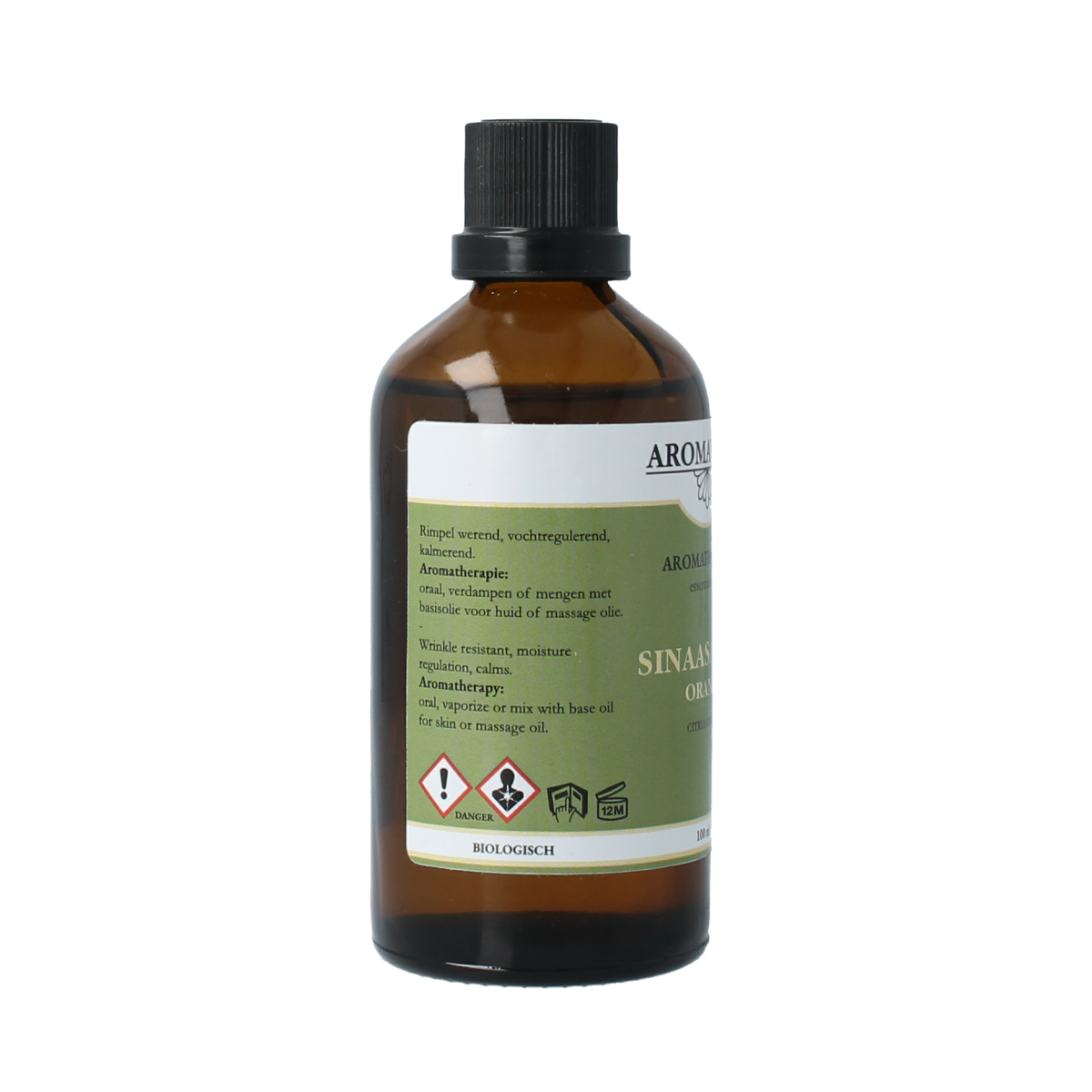 Aroma Vera Sinaasappel essentiele olie bio 100.00 Milliliter