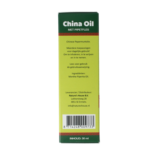 Natupharma China oil 30.00 Milliliter