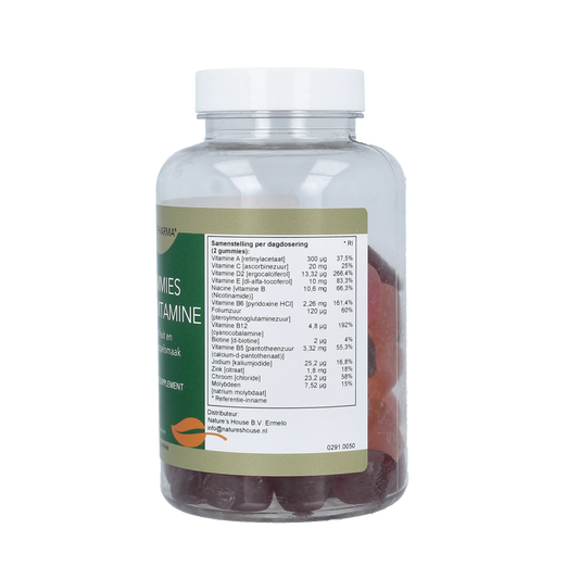 Natupharma Gummies multi vitamine roodfruit/sinaasappel 50.00 Gummies
