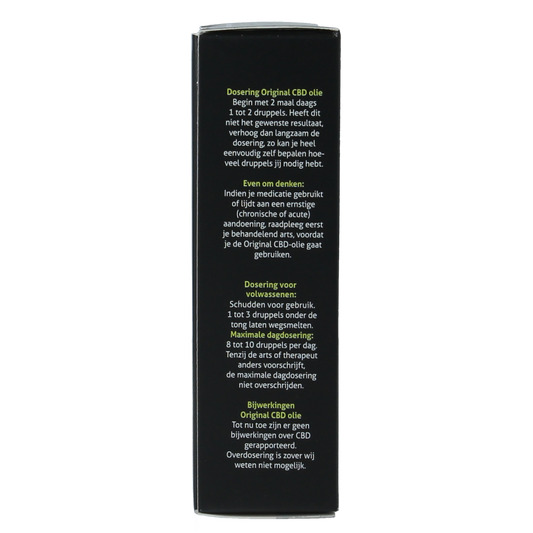 CBD Original CBD olie 10% 10.00 Milliliter
