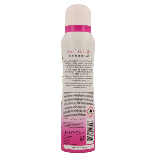 Vogue Girl deodorant sweet cupcake 150.00 Milliliter