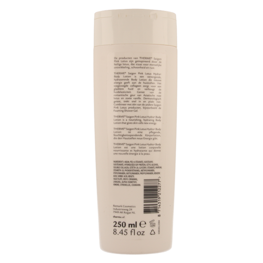 Therme Saigon pink lotus bodylotion hydra+ 250 Milliliter