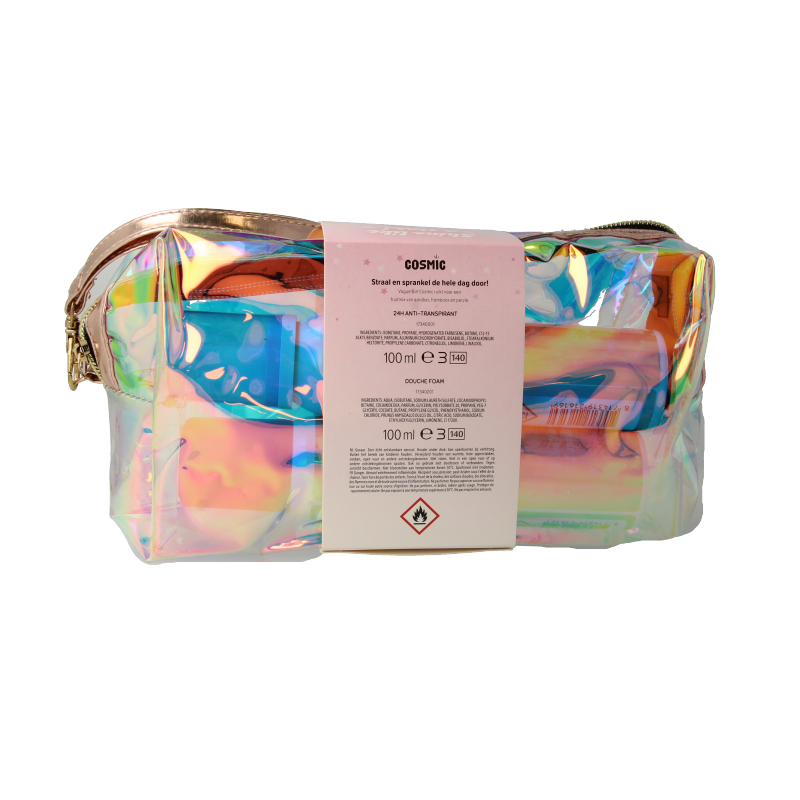 Vogue Geschenkverpakking girl toilettas holo deo en foam 1 Set