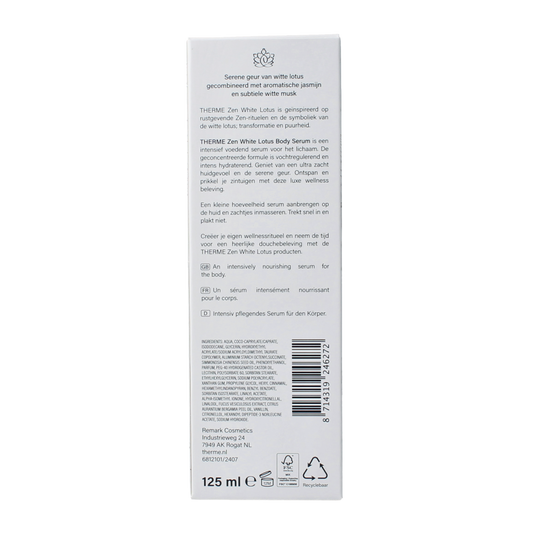 Therme Zen white lotus body serum 125.00 Milliliter