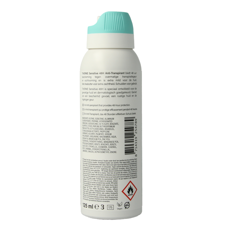 Therme Deospray anti-transpirant sensitive 125 Milliliter
