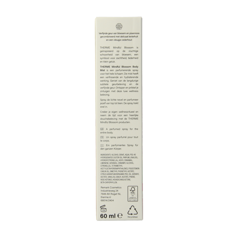 Therme Bodymist mindful blossom 60 Milliliter