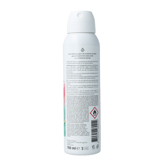 Therme Bali flower deodorant anti-transpirant 150 Milliliter