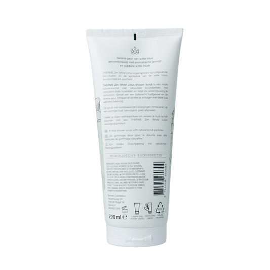 Therme Zen white lotus shower scrub 200 Milliliter