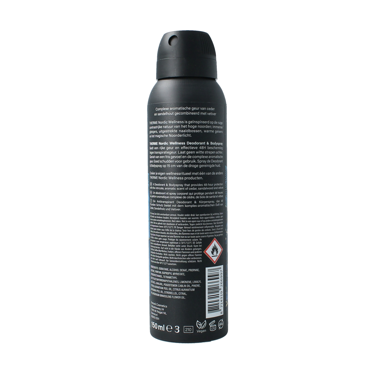 Therme Nordic wellness deodorant & bodyspray 150.00 Milliliter