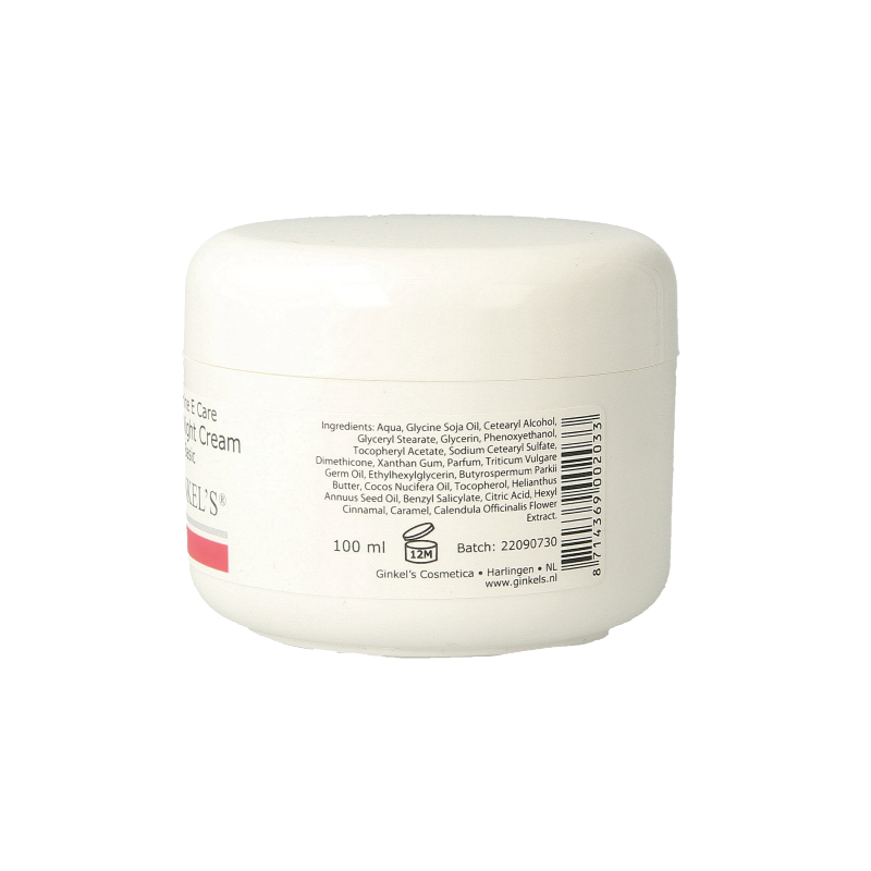 Ginkel's Vitamine E dag- en nachtcreme 100 Milliliter