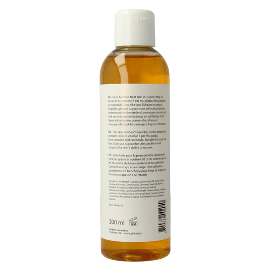 Ginkel's Vitamine E huidolie 200 Milliliter