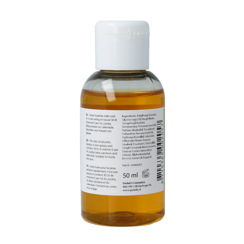 Ginkel's Vitamine E huidolie 50 Milliliter