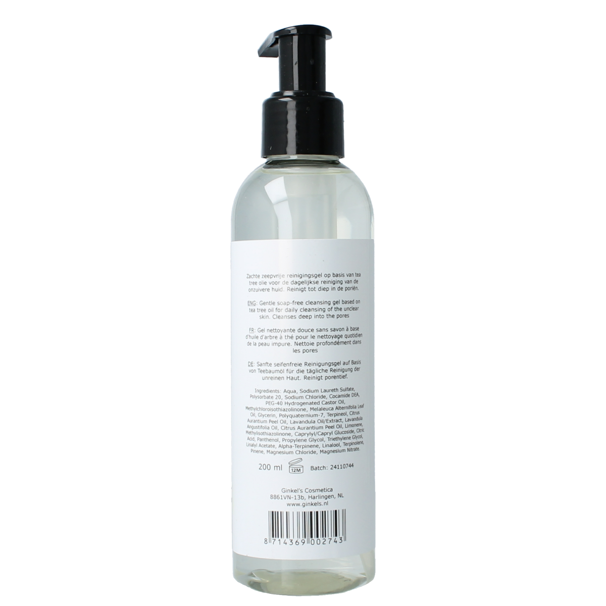 Ginkel's Tea tree face wash 200.00 Milliliter