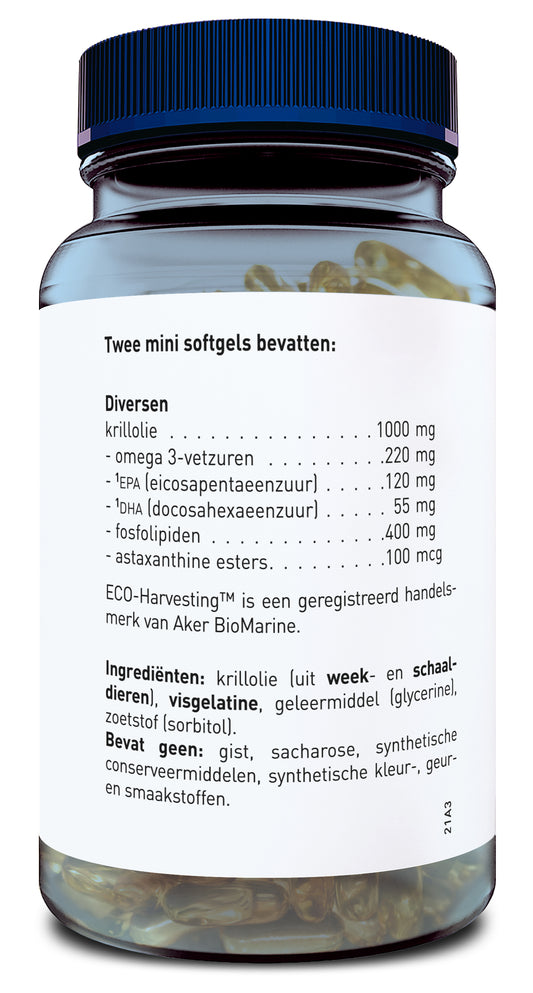 Orthica Omega 3 krillolie 60 Capsules