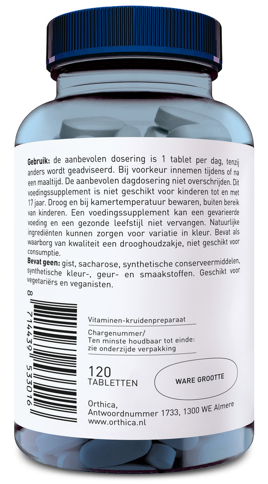 Orthica Vitamine B 100 SR 120.00 Tabletten