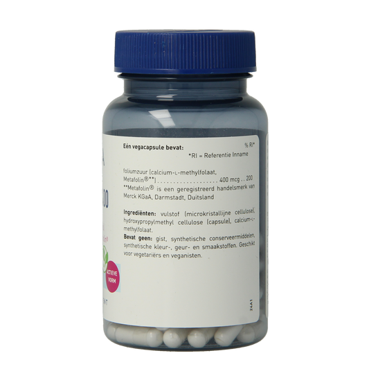 Orthica Foliumzuur 400 90.00 Vegetarische capsules