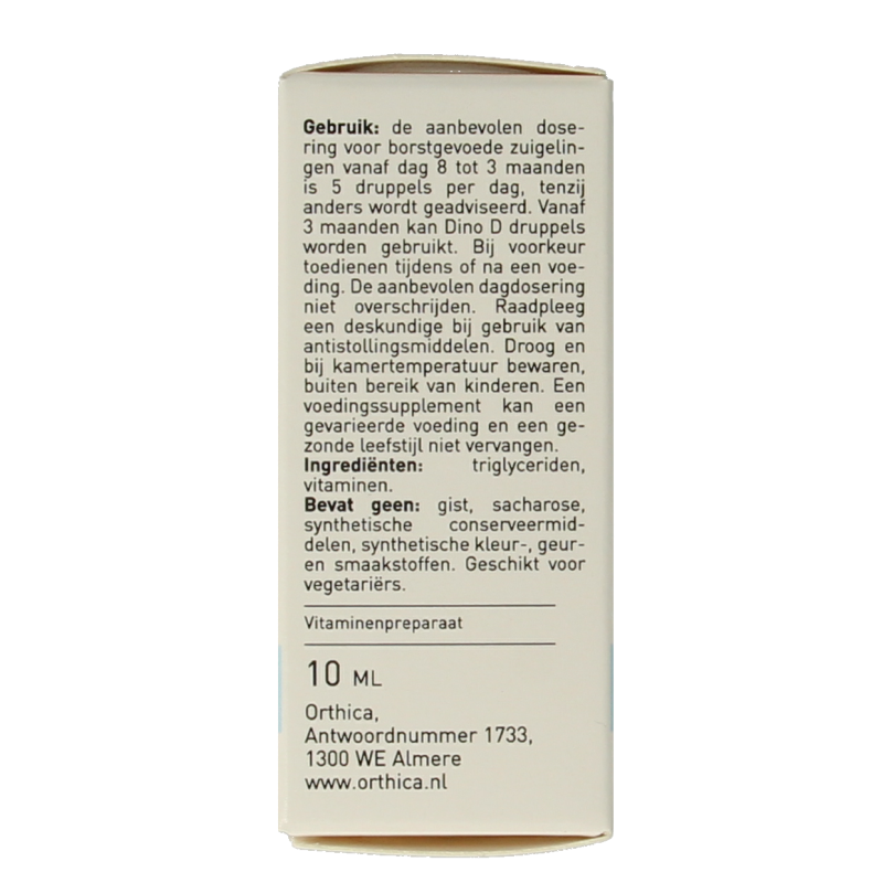 Orthica Vitamine K & D zuigeling 10 Milliliter