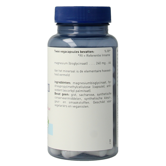 Orthica Magnesium bisglycinaat 60.00 Vegetarische capsules