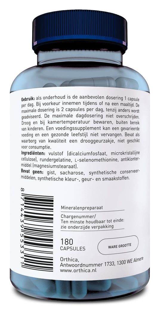 Orthica L-Selenomethionine 100 180.00 Capsules