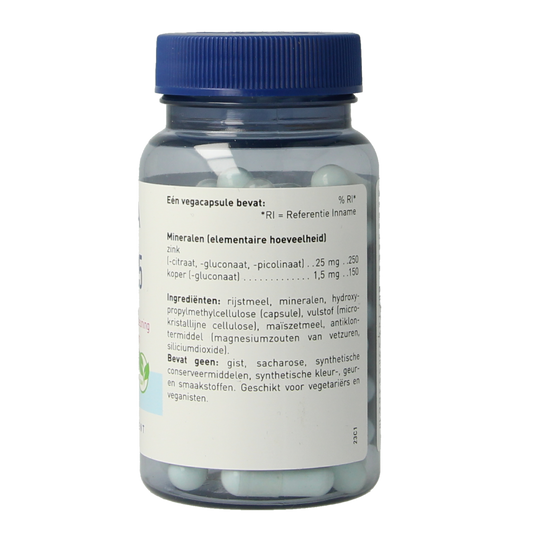 Orthica Tri zink 25 60.00 Capsules