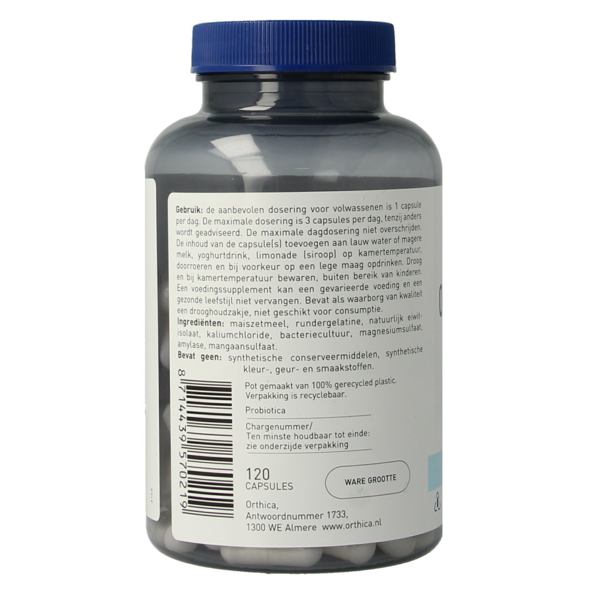 Orthica Orthiflor original 120.00 Capsules