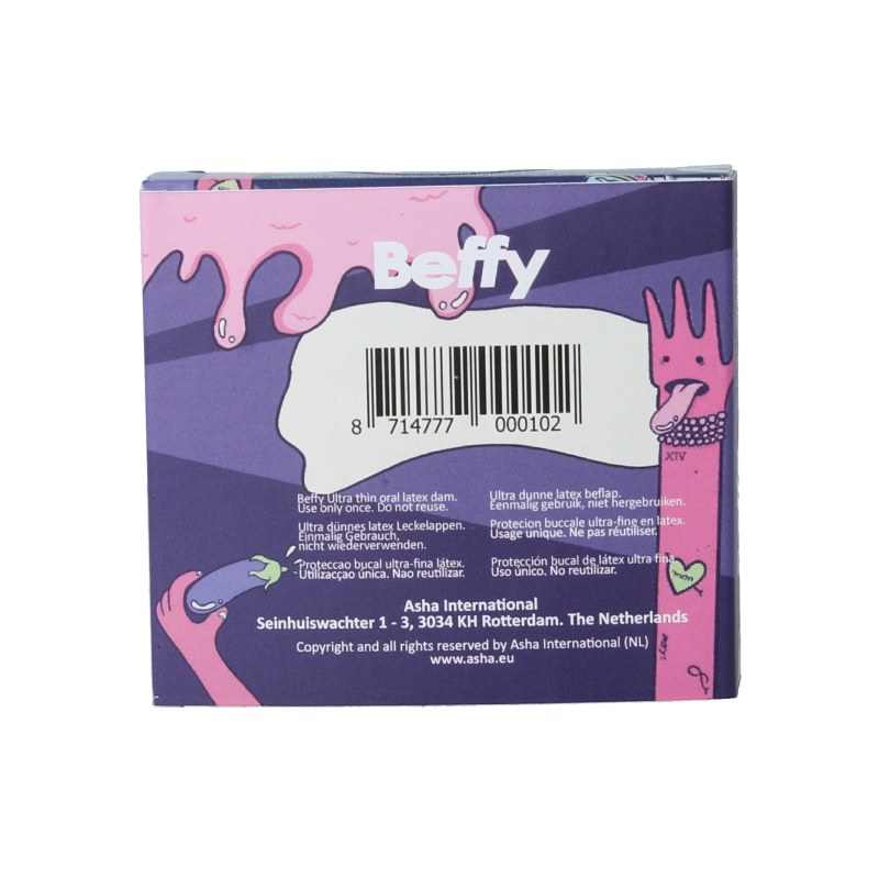 Beffy Beflapjes 4 strawberry 4 Stuks