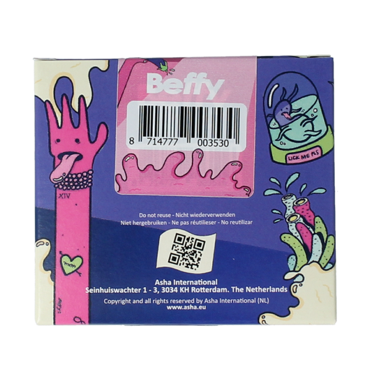 Beffy Beflapjes aroma aardbei 3.00 Stuks