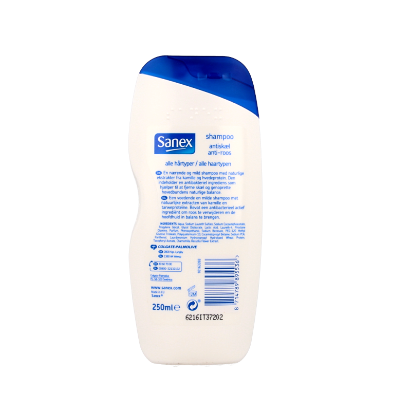 Sanex Shampoo anti roos 250 Milliliter
