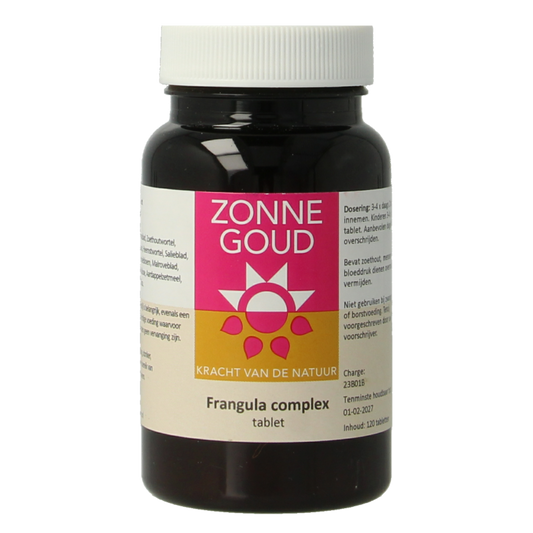 Zonnegoud Frangula complex 120 Tabletten