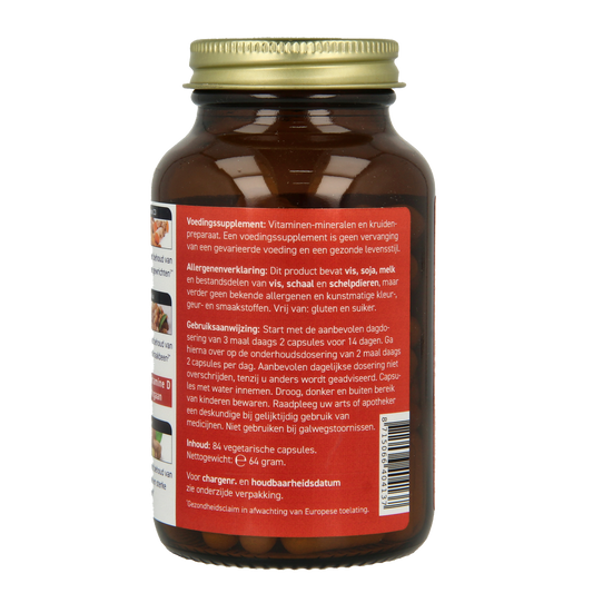 All Natural Gewrichten formule 84.00 Vegetarische capsules