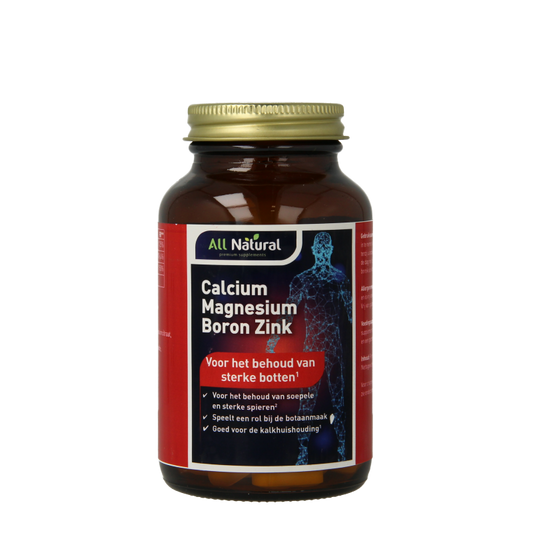 All Natural Calcium magnesium boron zink 90 Tabletten