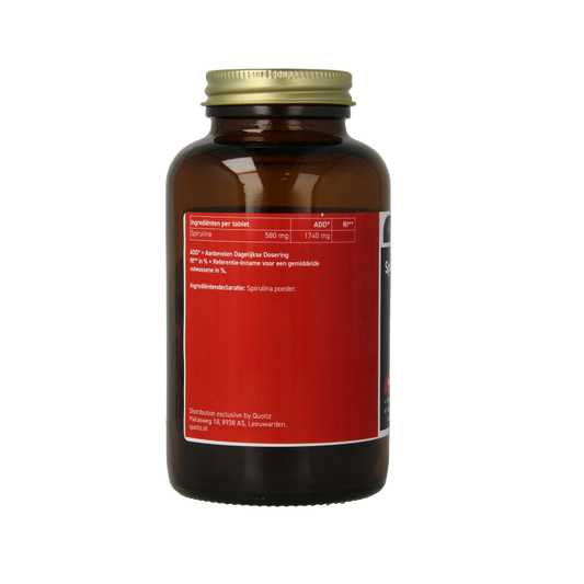 All Natural Spirulina 580mg 200 Tabletten